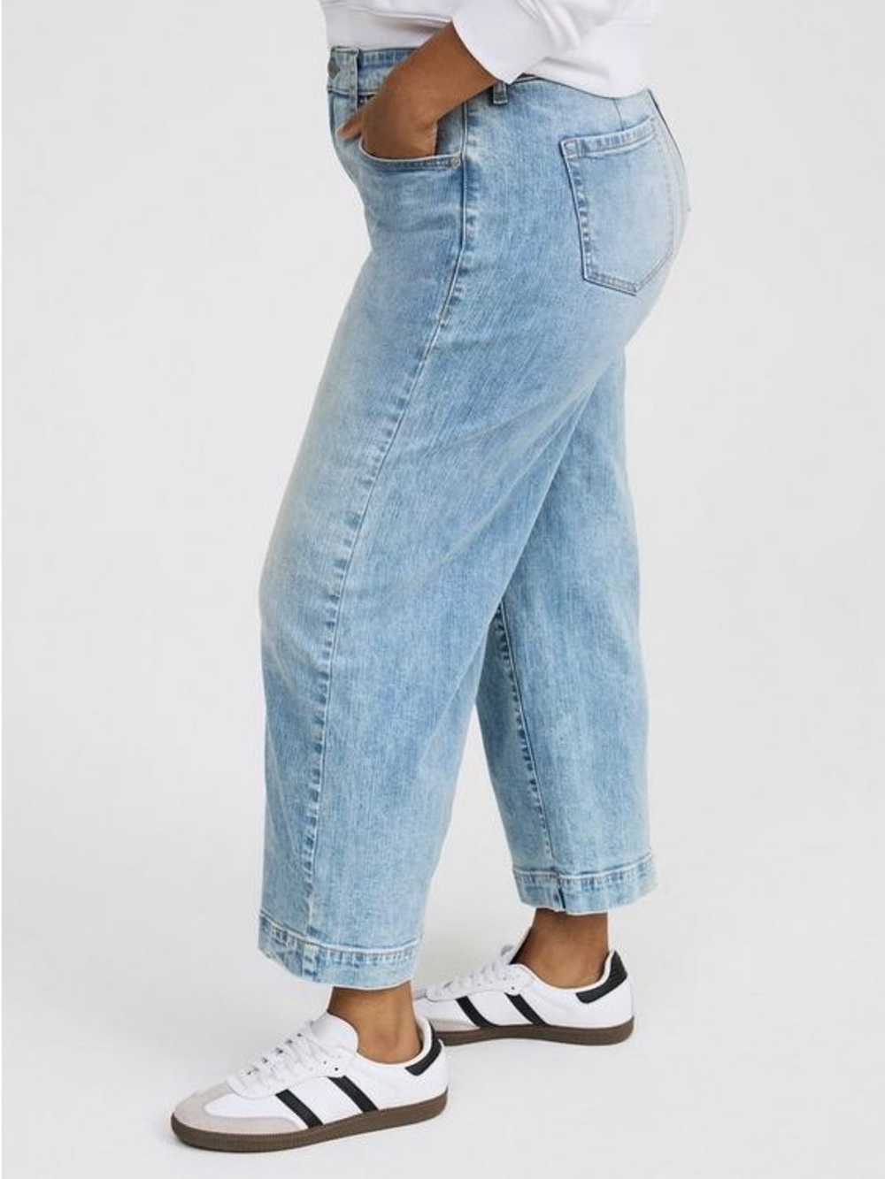High-Rise Wide-Leg Ankle Jean - Picture 4 of 12